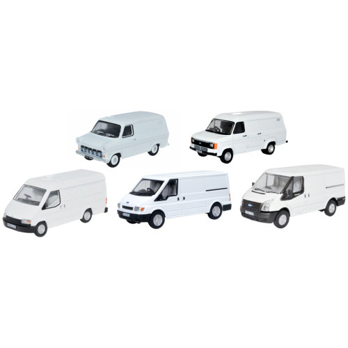 Ford Transit 5 Piece Set - S1/2/3/4/5 (1:76) (NEW)
