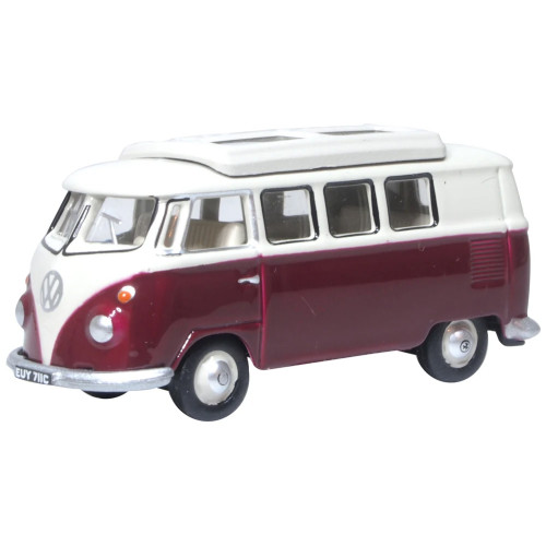 VW T1 Camper - Titan Red / Beige Grey (1:76)