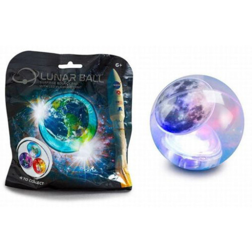 NASA Flashing Lunar Ball (4 asstd.) (18x8x5.5cm) (6+ YRS)