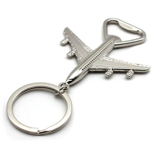 Metal 787 Dreamliner Plane Bottle Opener / Keyring (10.6 x 5.8 x 0.5cm) (NEW)