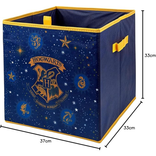 Harry Potter Hogwarts Foldable Room Storage Cube (on euro hanger) (E.O.L.) - SAVE 15% !!