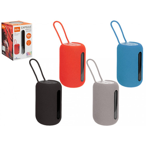 RGB Lighting Rechargeable Wireless 5W Speaker Capsule (4 asstd.) (10+ YRS)