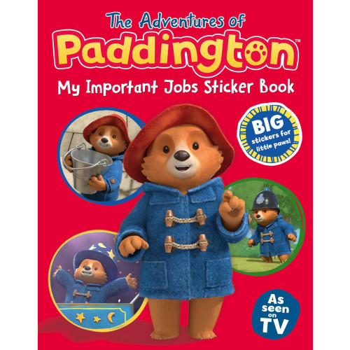 The Adventures of Paddington: My Important Jobs Sticker Book (P/B) (Reprint March 26)