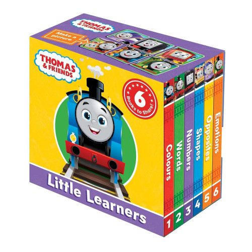 TT Pocket Library 2024 - Thomas & Friends Little Learners (Six Mini Books in Slip Case)