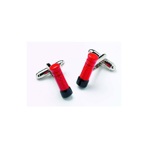 Brass / Rhodium Plated Cufflinks - Post Box