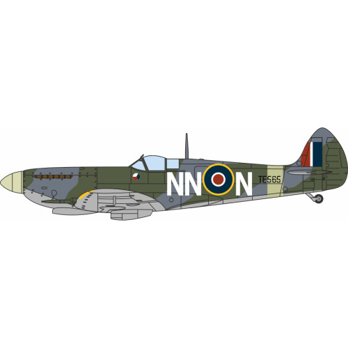 Spitfire IXE - RAF No.310 (Czech) Sqn. Manston 1945 (1:72) (Oxford Aviation) (NEW)