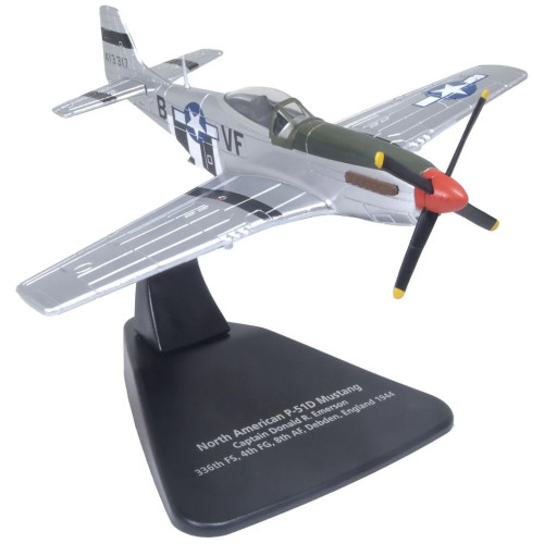 Mustang P51 - Capt.D.R.Emerson. 336th FS 4th FG. 8th AF. Debden UK 1944 (1:72) (Oxford Aviation) (NEW)