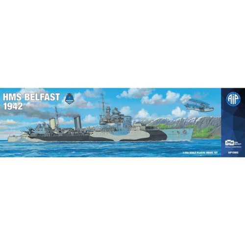 Adventures in Plastic 1:350 Maritime Kit - HMS Belfast 1942 Royal Navy Cruiser (NEW)