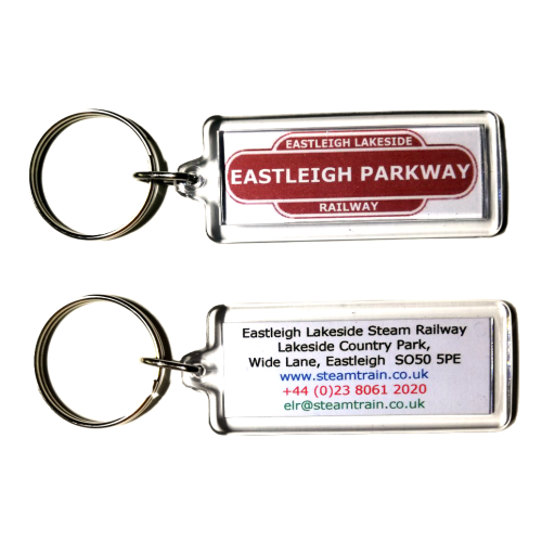 Personalised Acrylic Keyring (18 x 50mm 2-sided image)