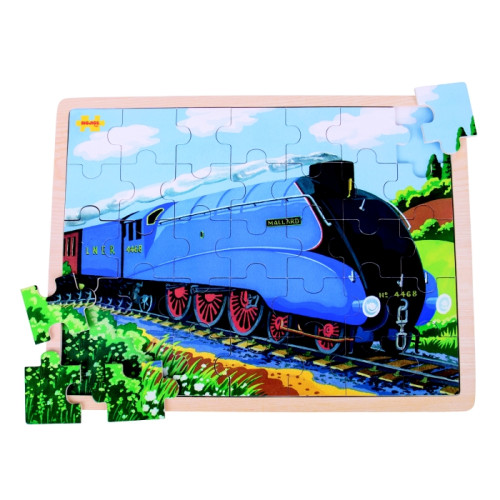 Bigjigs Mallard 35 Pce Train Puzzle (330 x 430mm) (3+ Yrs)