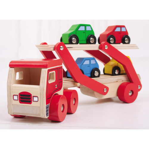 Bigjigs Transporter Lorry (290mm) (12 Mths+)