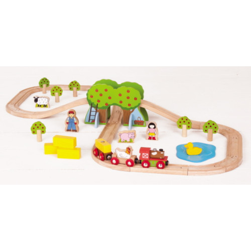 Bigjigs Farm - Farm Train Set