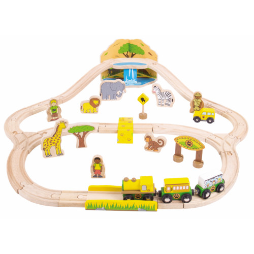 Bigjigs Safari Train Set