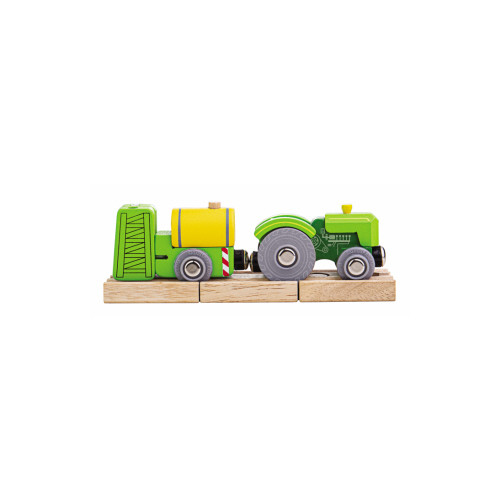 Bigjigs Farm - Tractor and Crop Sprayer