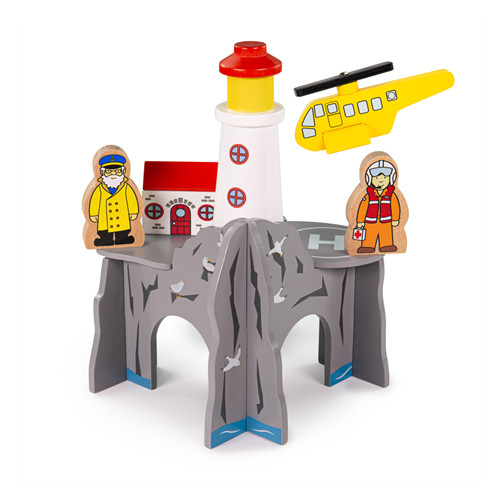 Bigjigs Lighthouse 4-Way Tunnel (E.O.L.) - SAVE 15% !!