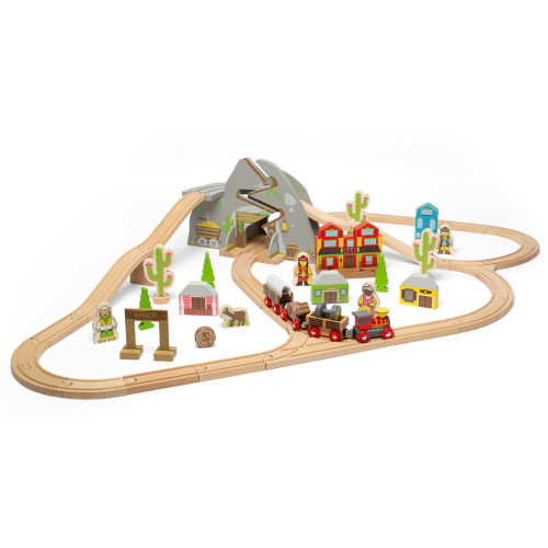 Bigjigs Wild West Train Set