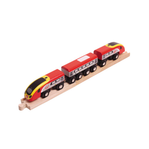 Bigjigs Virgin Pendolino Train (5 pce)