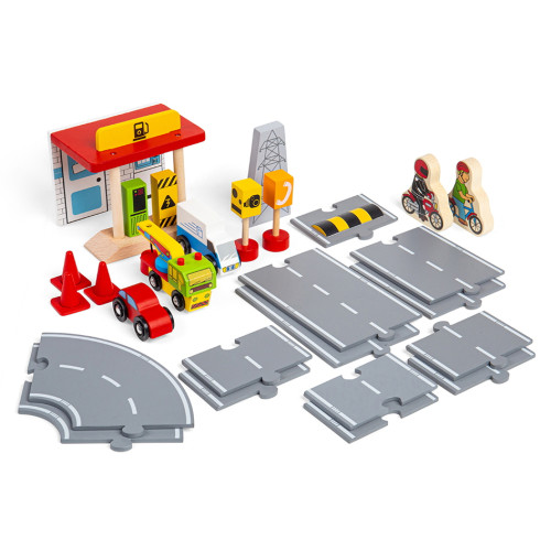 Bigjigs Roadway Accessory Pack (25 pce)