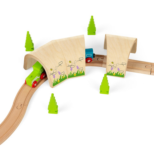 Bigjigs Curve & Straight Tunnel