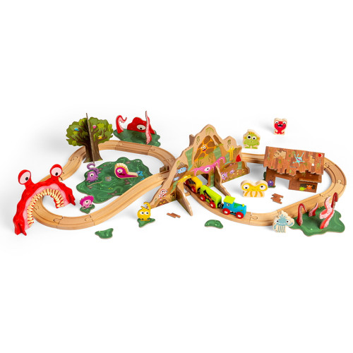 Bigjigs Monster Train Set