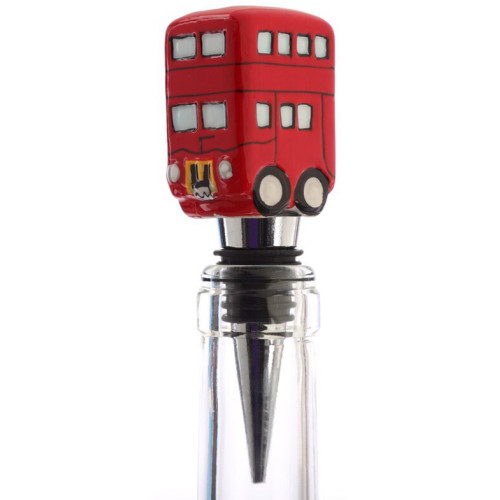 Routemaster Bus Ceramic Bottle Stopper 11cm (carded)