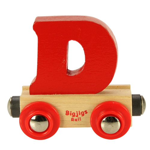 Bigjigs Rail Name Letter D