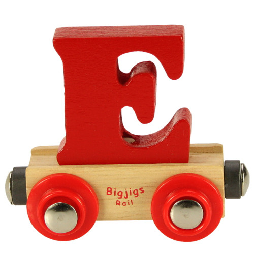 Bigjigs Rail Name Letter E