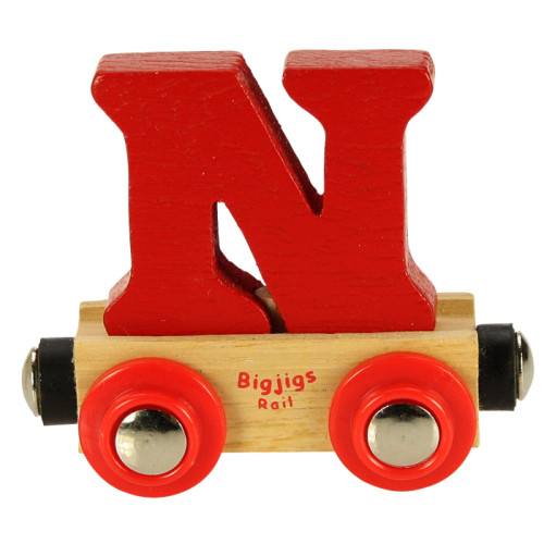 Bigjigs Rail Name Letter N