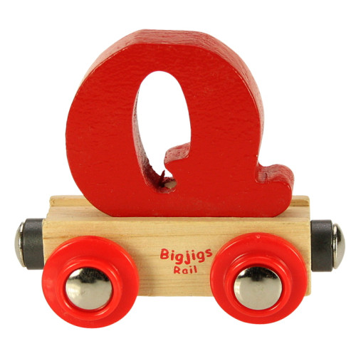 Bigjigs Rail Name Letter Q