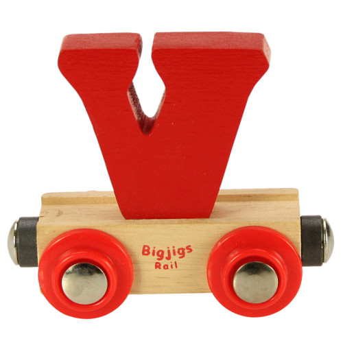 Bigjigs Rail Name Letter V