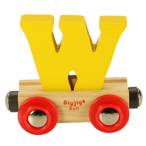Bigjigs Rail Name Letter W