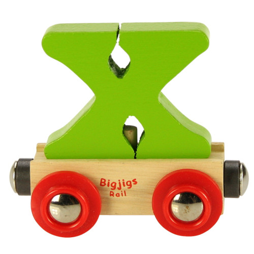 Bigjigs Rail Name Letter X