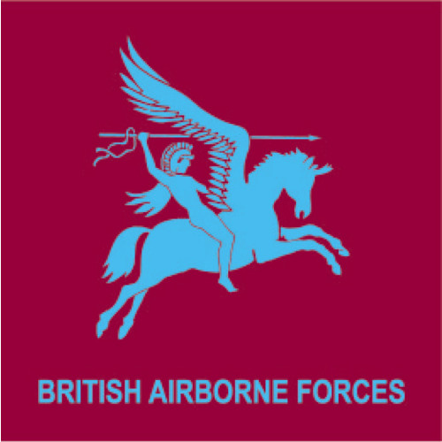 Enamel Fridge Magnet: British Airborne Forces