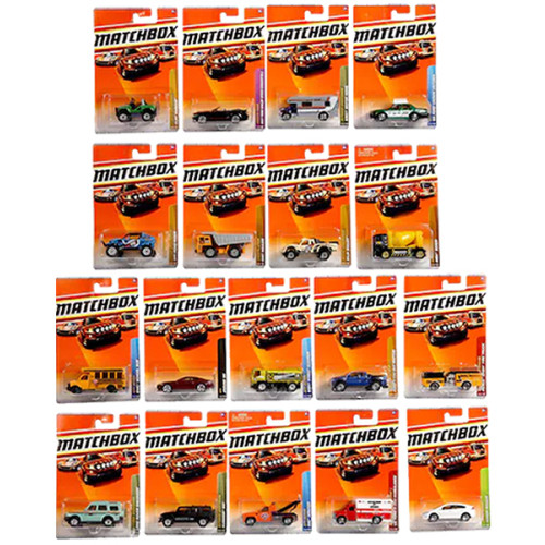 Matchbox Basic Cars Singles Collection (carded) (22 asstd.) (contents subject to change)