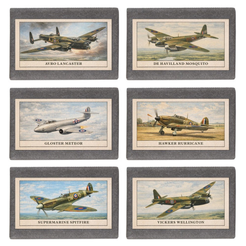 Retro Soaps: WWII Aircraft - 95g Vegan Olive Soap (6 asstd.) (NEW)
