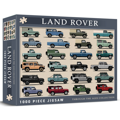 Jigsaw: Land Rover (Through The Ages Collection) (1000 Pce)