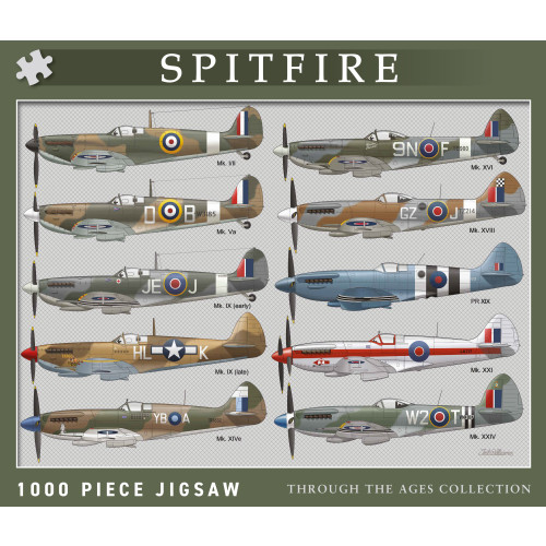 Jigsaw: Spitfire (Through The Ages Collection) (1000 Pce)