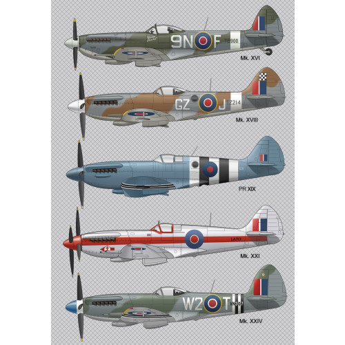 A5 Lined Journal - Spitfire (PB, 80 pages) (May 26)