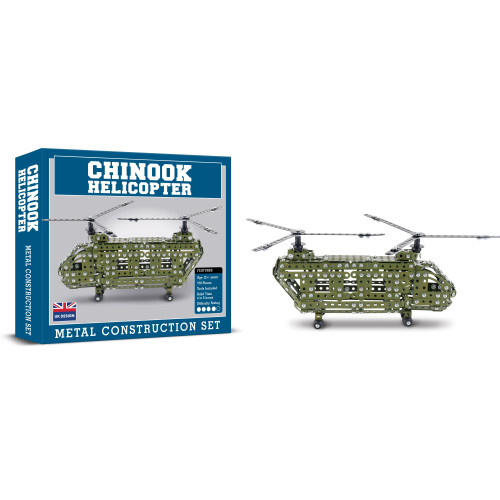 Chinook Helicopter Metal Construction Set (596 Pces) (12+ YRS)