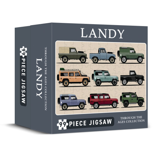 Jigsaw: Land Rover (Through The Ages Collection) (99 Pce) (NEW)