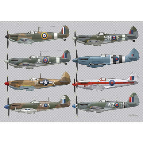 Jigsaw: Spitfire (Through The Ages Collection) (99 Pce) (NEW)