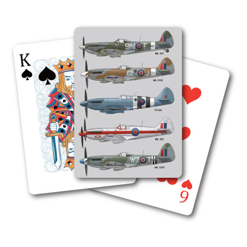 Playing Cards: Spitfire (Through The Ages Collection) (NEW)