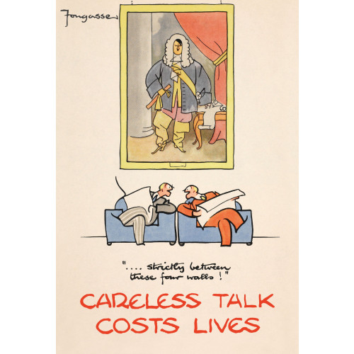 Magnet (Careless Talk) - &acirc;&brvbar; Strictly between these four walls!! (E.O.L.) - SAVE 15% !!