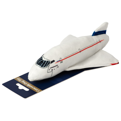 Concorde Plush Dog Toy on Header Card (20 x 12 x 5cm) (NEW)