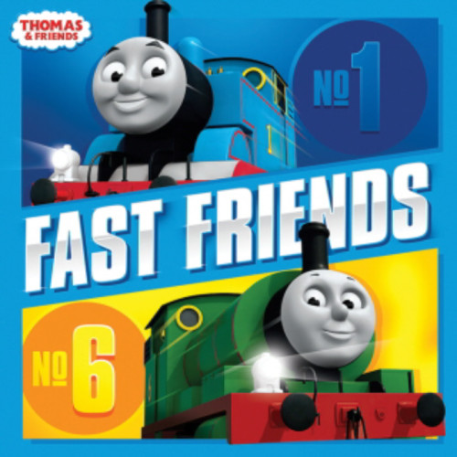 Thomas & Friends "Fast Friends" Canvas Print (40 x 40cm) (E.O.L.) - SAVE 50% !!