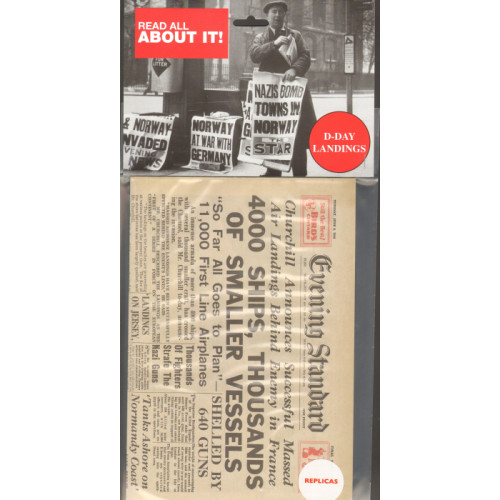 Replica Newspaper: D-Day Landings