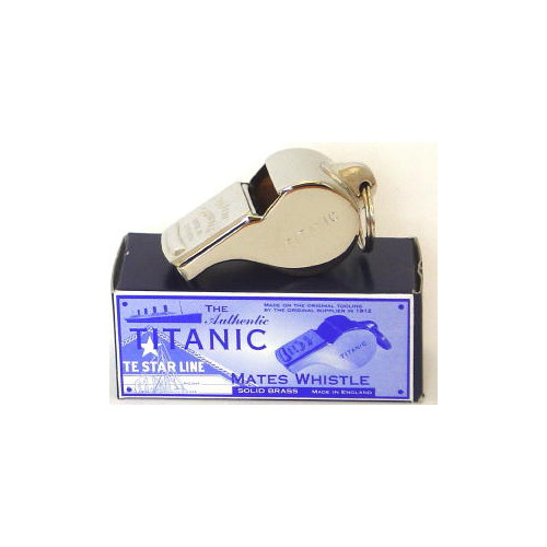 Whistle: Metal Repro "Titanic Mates Whistle" (Boxed) (E.O.L.) - SAVE 20% !!
