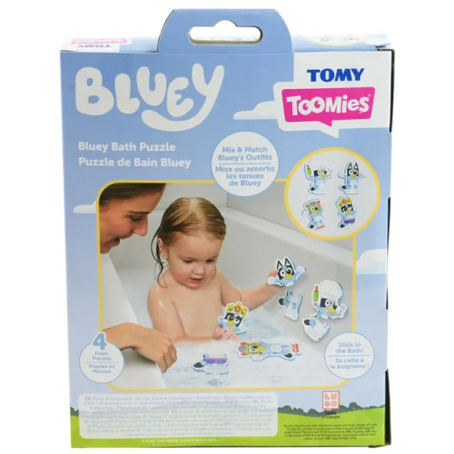 Toomies Bath Bluey Foam Bath Puzzle 8 Pce (18 MTHS +) (NEW)