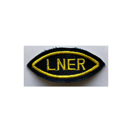 Embroidered Cap Badge: L.N.E.R. (E.O.L.) - SAVE 40% !!