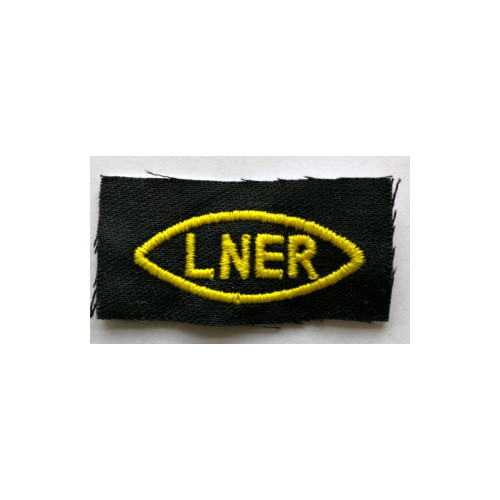 Embroidered Lapel Badge: L.N.E.R.
